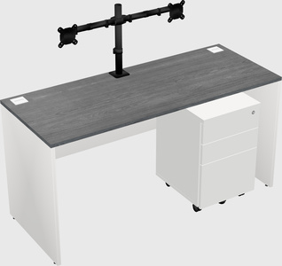 Rectangular desk