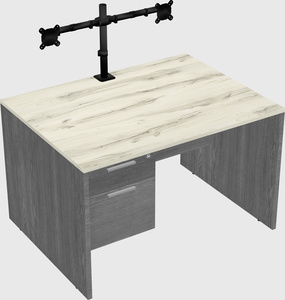 Rectangular desk