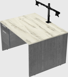 Rectangular desk