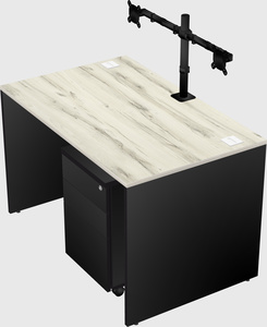 Rectangular desk