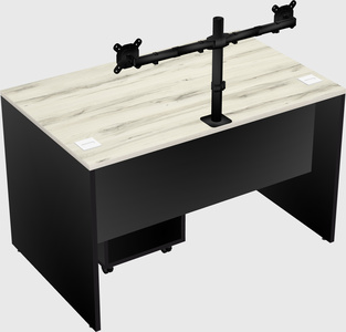 Rectangular desk