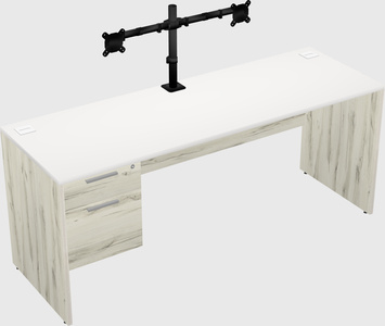 Rectangular desk