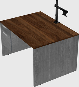 Rectangular desk