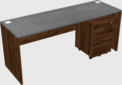 Rectangular desk
