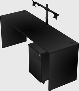 Rectangular desk