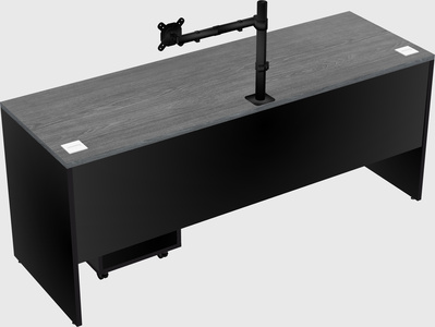 Rectangular desk