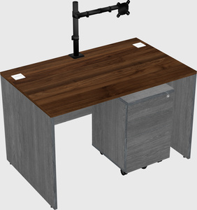 Rectangular desk