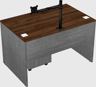 Rectangular desk