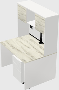 Rectangular desk