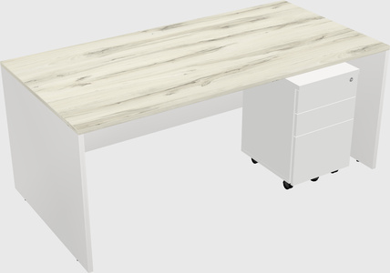 Rectangular desk
