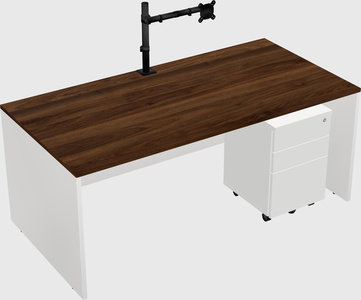 Rectangular desk