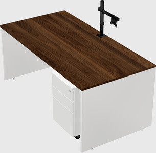 Rectangular desk