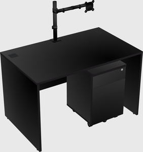 Rectangular desk
