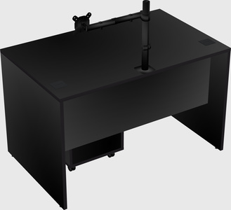 Rectangular desk