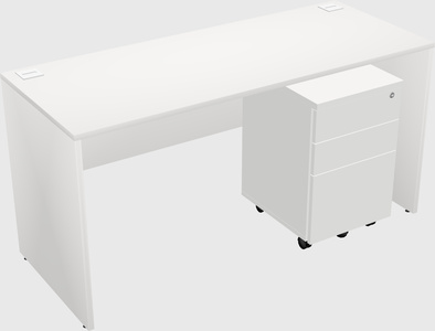 Rectangular desk