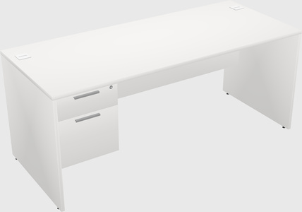 Rectangular desk
