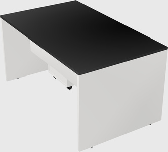 Rectangular desk
