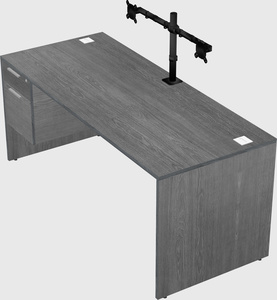 Rectangular desk