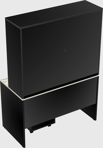 Rectangular desk