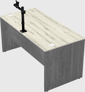 Rectangular desk