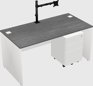 Rectangular desk