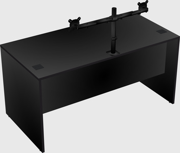 Rectangular desk