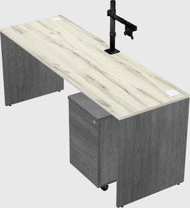 Rectangular desk