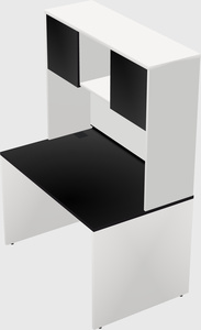 Rectangular desk