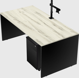 Rectangular desk