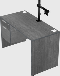Rectangular desk