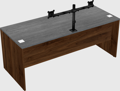 Rectangular desk