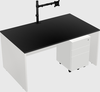 Rectangular desk