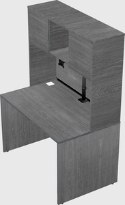 Rectangular desk