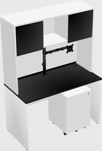 Rectangular desk
