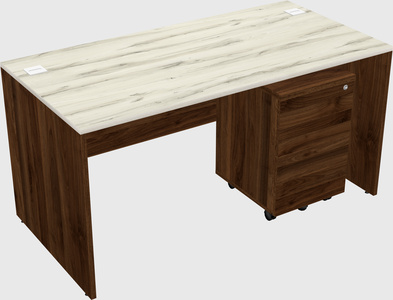 Rectangular desk