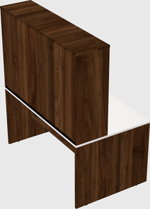 Rectangular desk
