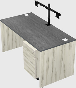 Rectangular desk