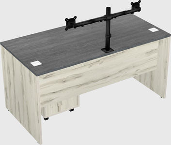 Rectangular desk