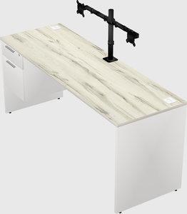 Rectangular desk