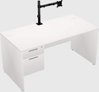 Rectangular desk