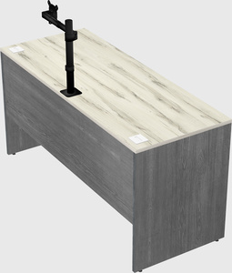 Rectangular desk