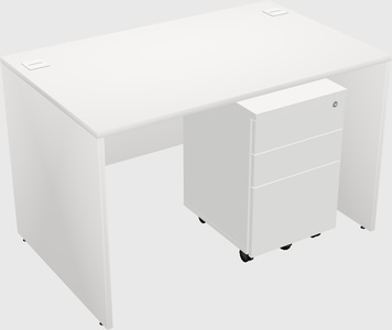 Rectangular desk
