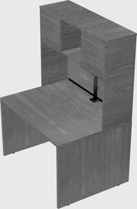 Rectangular desk