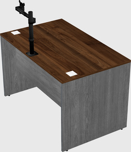Rectangular desk