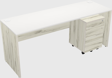 Rectangular desk