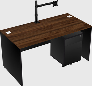 Rectangular desk