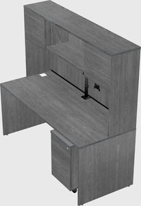 Rectangular desk