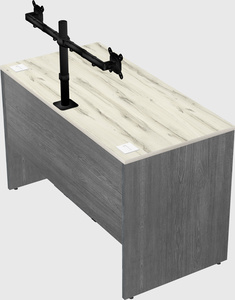 Rectangular desk