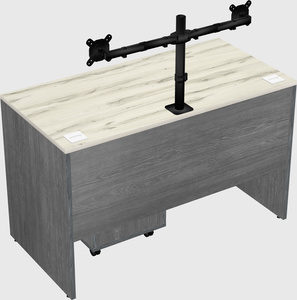 Rectangular desk
