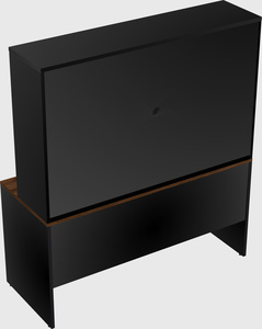 Rectangular desk